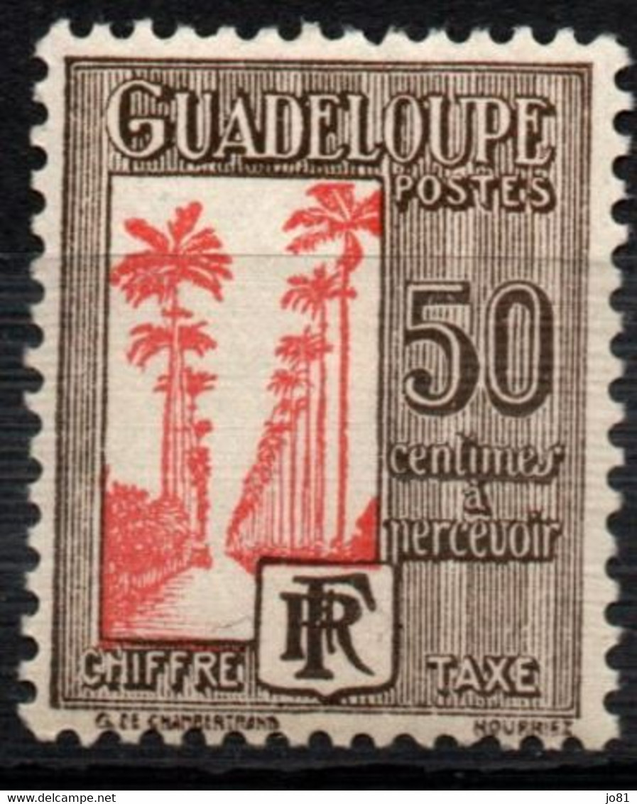 Guadeloupe YT Taxe 33 Neuf Sans Charnière XX MNH - Strafport