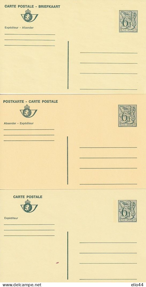 Belgio - Cartoline Postali ( Re Baldovino ) - - Reply Paid Cards