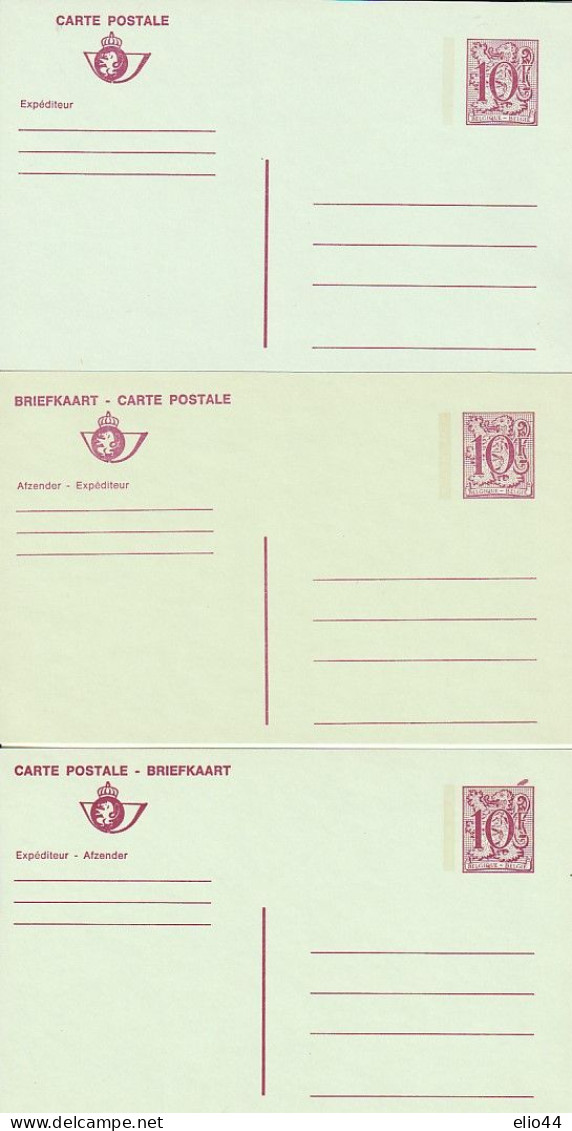 Belgio - Cartoline Postali ( Re Baldovino ) - - Reply Paid Cards