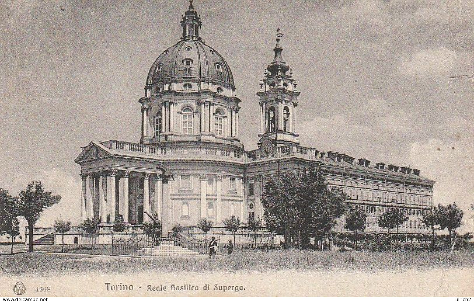 AK Torino - Reale Basilica Di Superga - 1909  (65094) - Churches