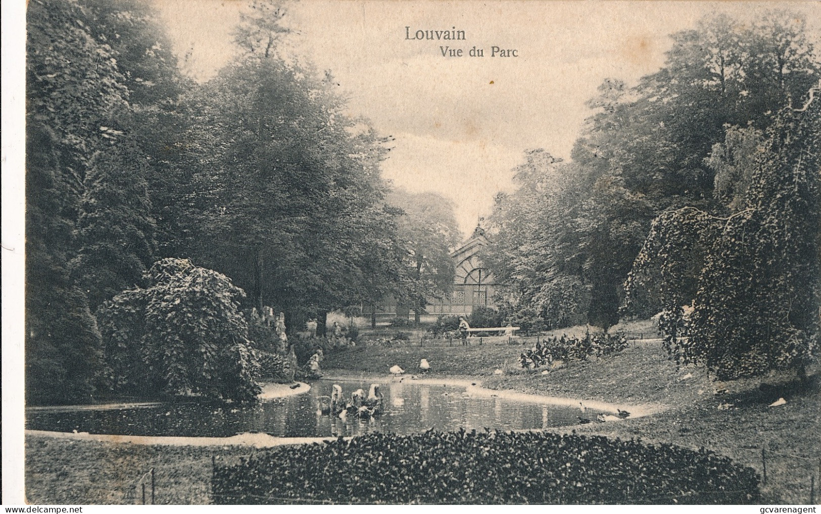 LEUVEN  VUE DU PARC     2 AFBEELDINGEN - Leuven