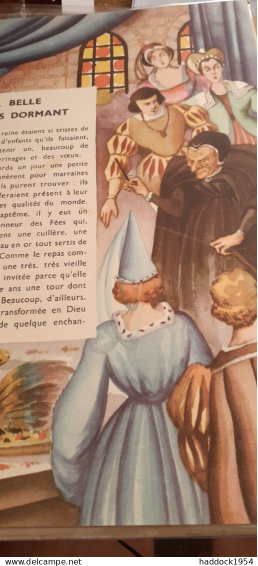 La Belle Au Bois Dormant Et Autres Contes De PERRAULT JEANNE CAPPE Casterman 1947 - Casterman