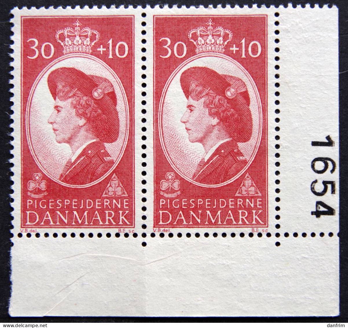 Denmark 1960 Girl Scouts  Minr.387   MNH  (**)   ( Lot D 1330  ) - Unused Stamps