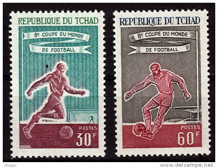 TCHAD   N°127/28  * *  Cup  1966  Fussball  Soccer  Football - 1966 – Angleterre