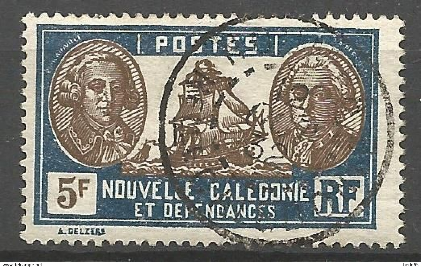 NOUVELLE-CALEDONIE N° 159 CACHET NOUMEA / Used - Oblitérés