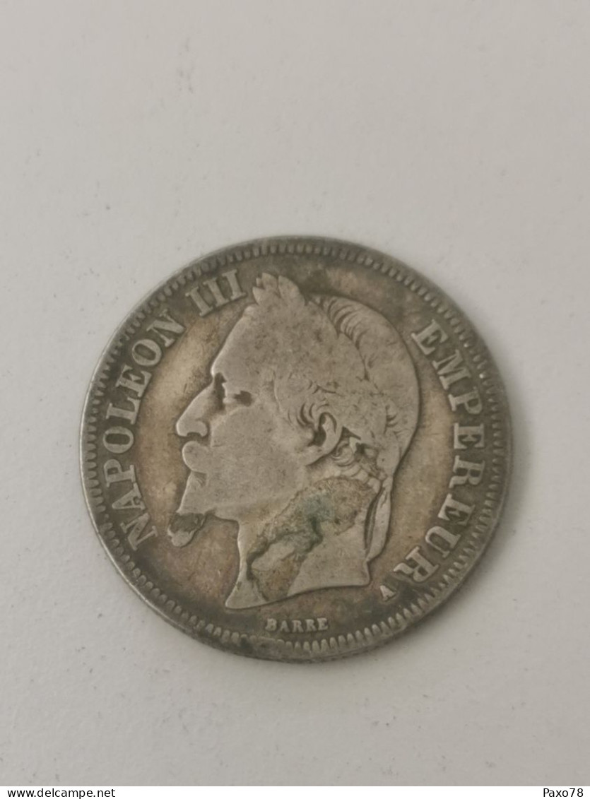 France, 2 Francs Napoléon III, 1867 A - 2 Francs