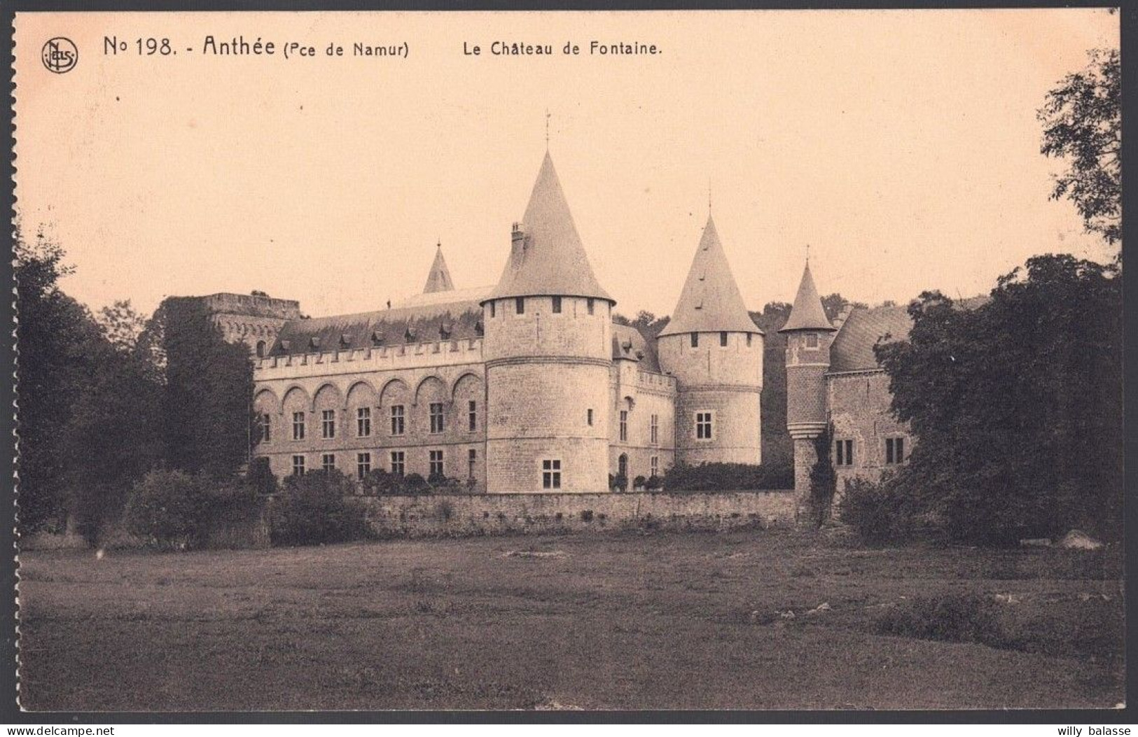 +++ CPA - ANTHEE - Château De FONTAINE   // - Onhaye