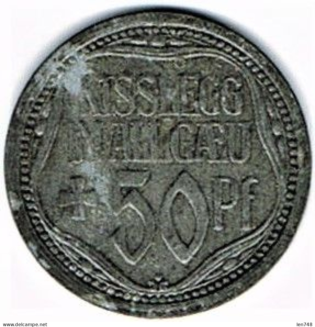 Nécessité Allemagne : 50 Pfennig 1918 KISSLEGG - Notgeld