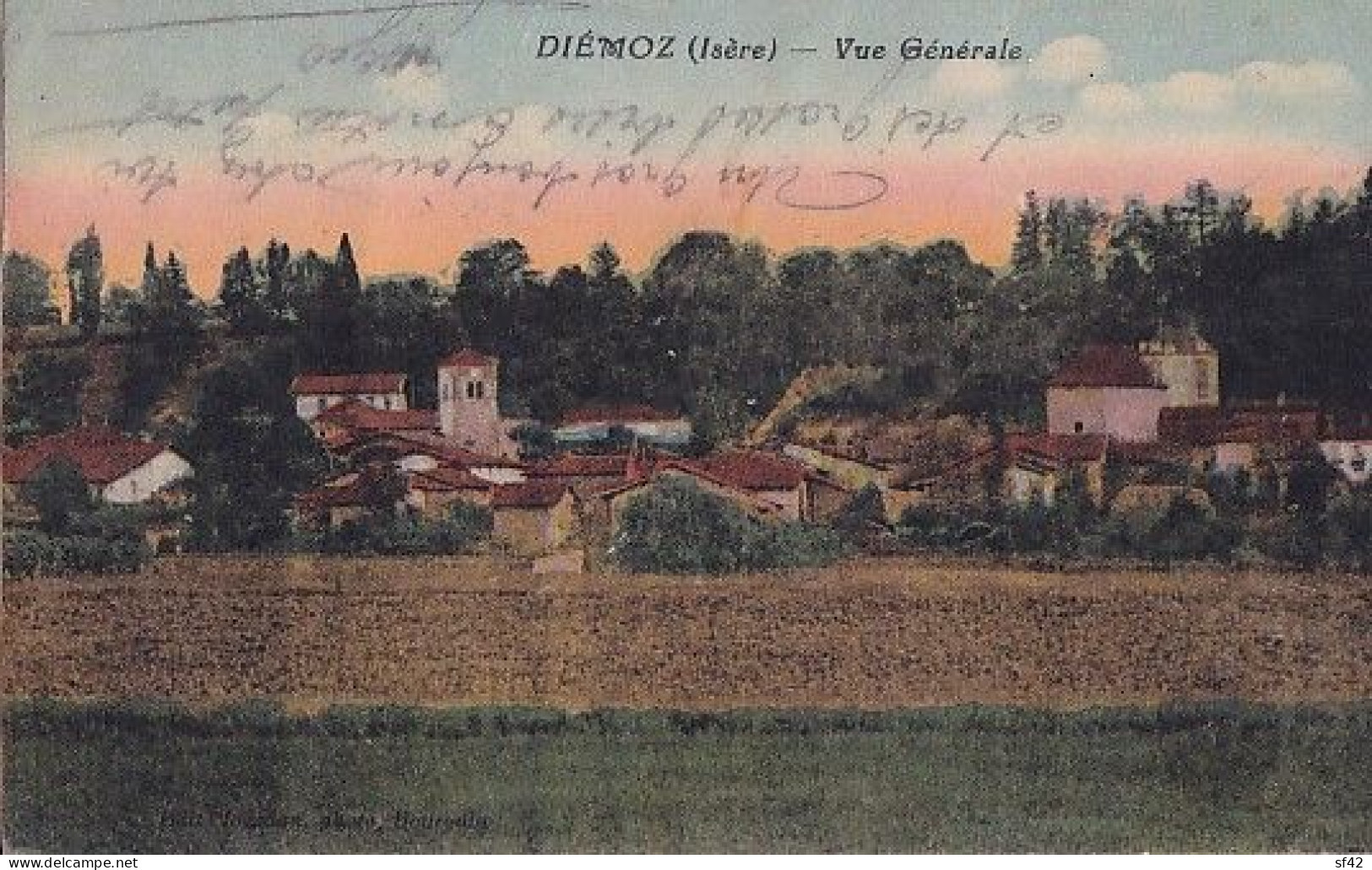 DIEMOZ         VUE GENERALE - Diémoz