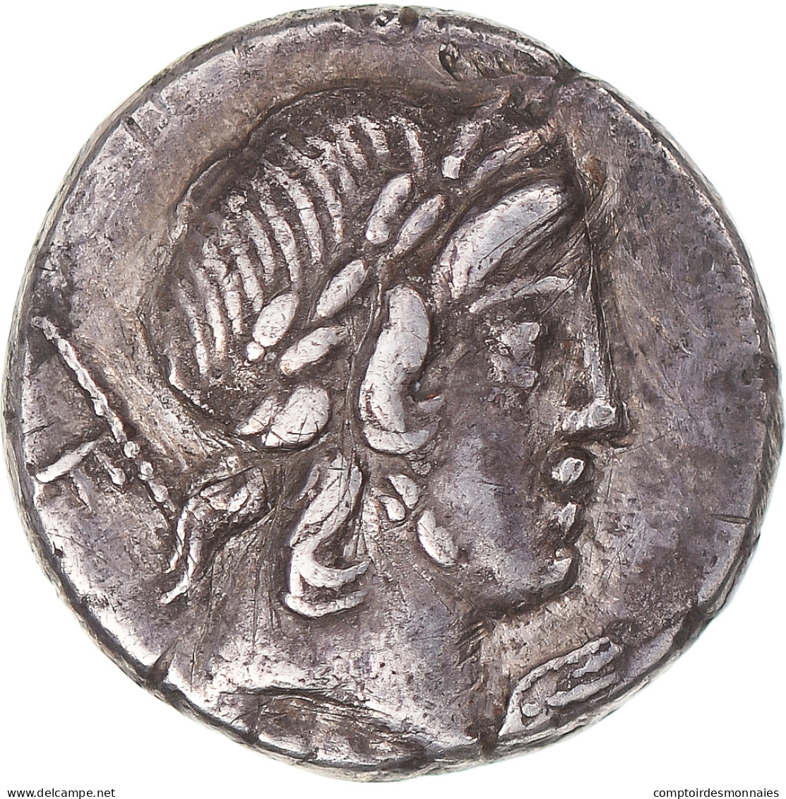Monnaie, Crepusia, Denier, 82 BC, Rome, TTB, Argent, Sear:283, Crawford:361/1 - Repubblica (-280 / -27)