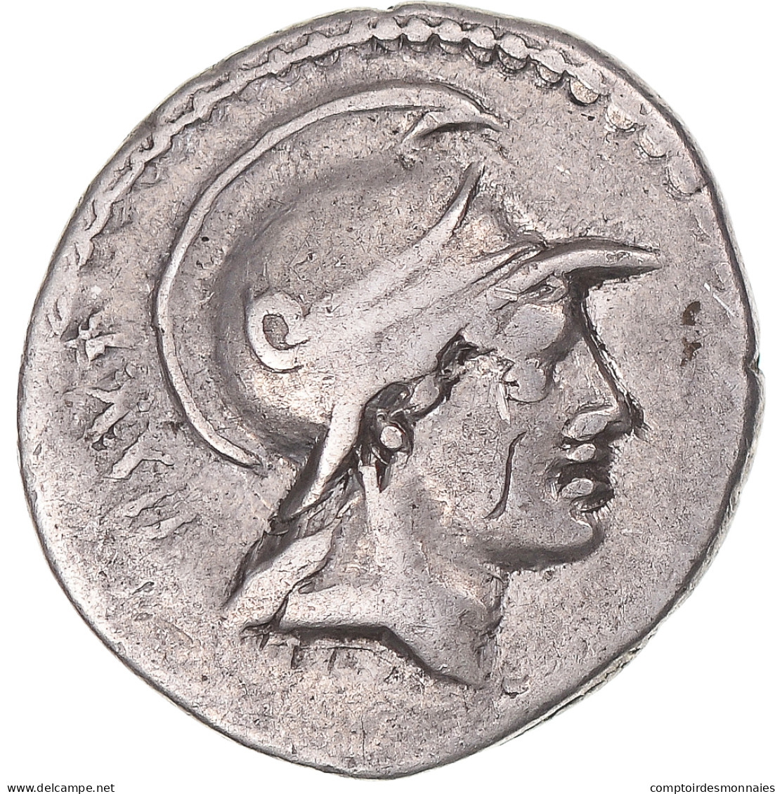 Monnaie, Satriena, Denier, 77 BC, Rome, TB+, Argent, Sear:319 - Repubblica (-280 / -27)