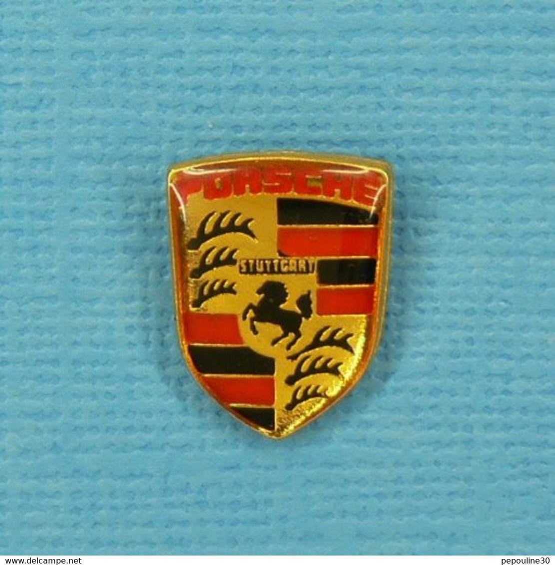 1 PIN'S // ** LOGO / PORSCHE STUTTGART ** - Porsche