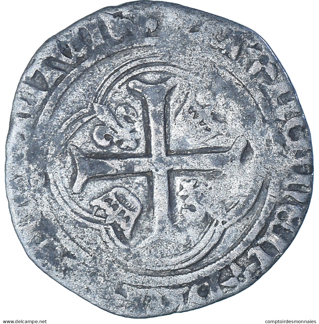 Monnaie, France, Louis XII, Blanc De Provence, Tarascon, TB+, Billon - 1498-1515 Lodewijk XII