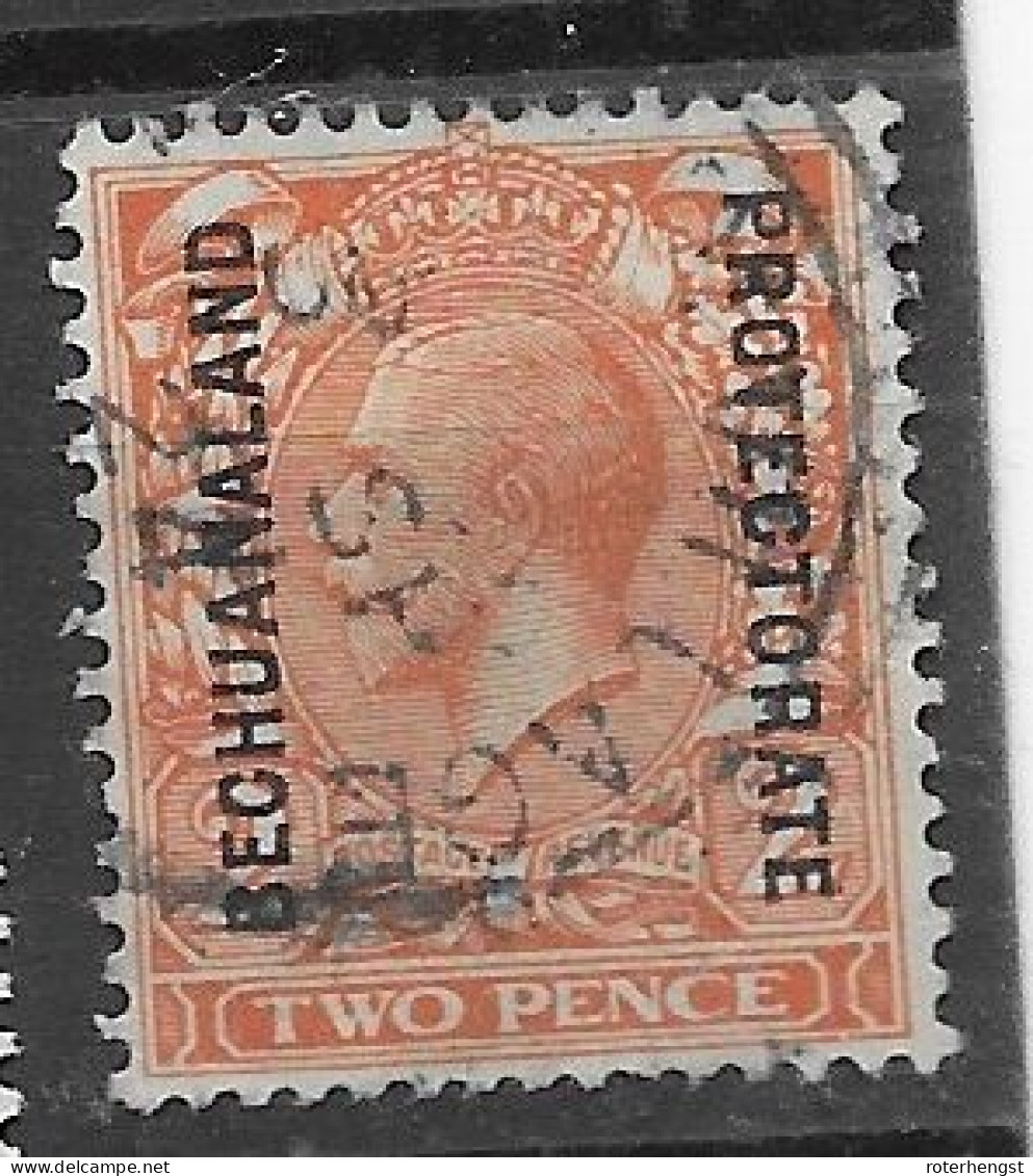 Bechuanaland VFU 1913 6 Euros - 1885-1964 Herrschaft Von Bechuanaland