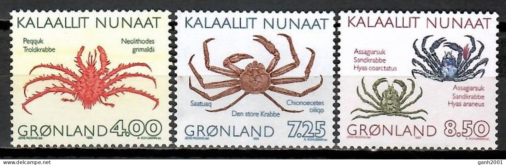 Greenland 1993 Groenlandia / Crabs MNH Crustaceos / Cu11910  C5-9 - Crustaceans