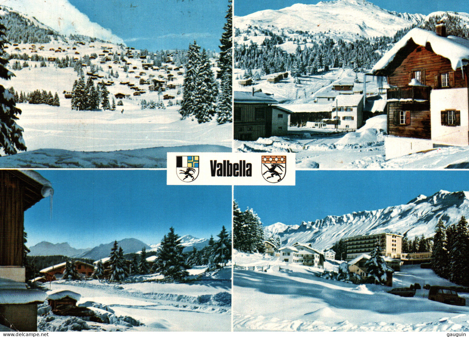 CPM - VALBELLA-LENZERHEIDE - Multivues ... LOT 3 CP à Saisir - Lantsch/Lenz