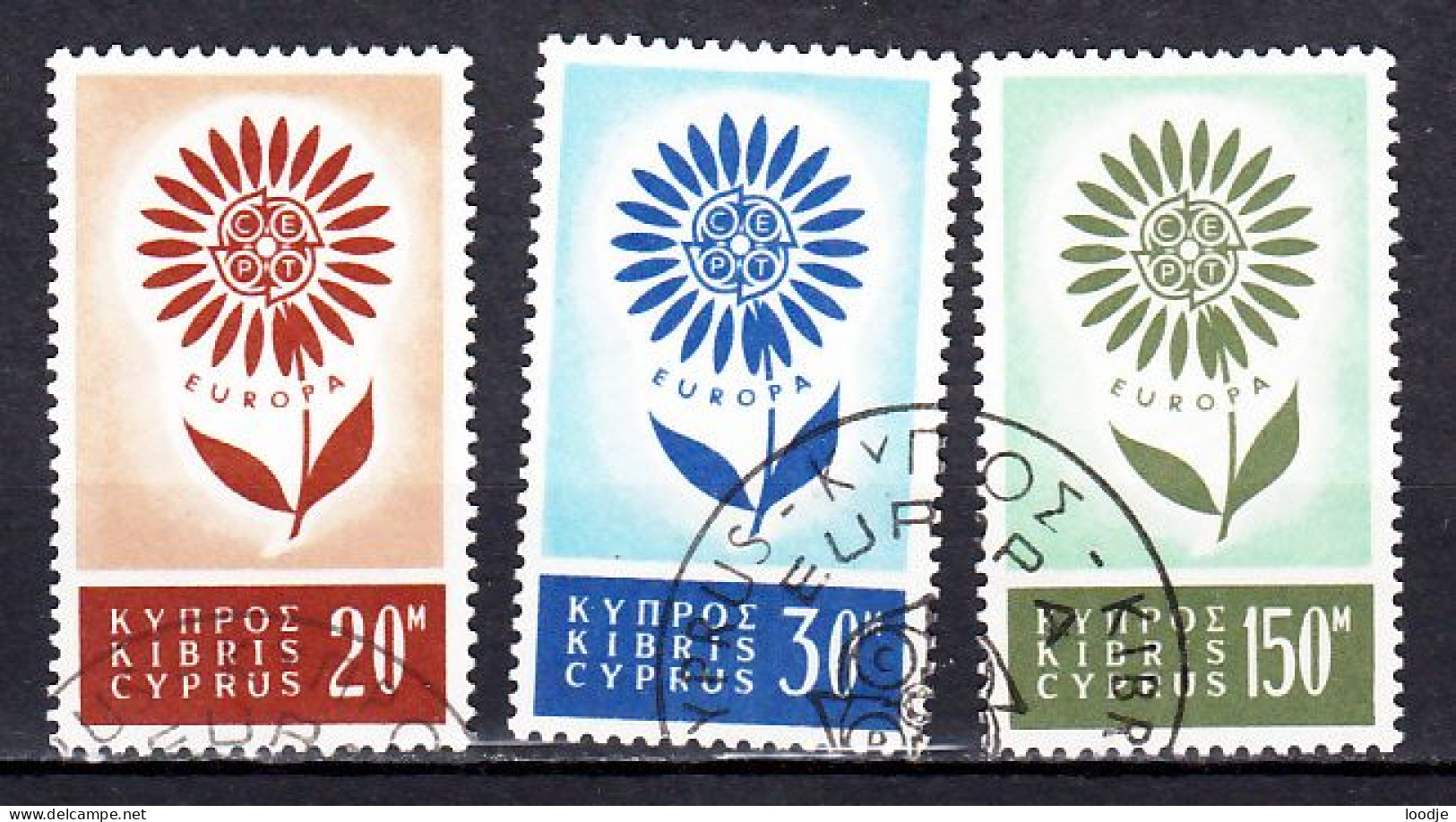 Cyprus  Europa Cept 1964 Gestempeld - 1964