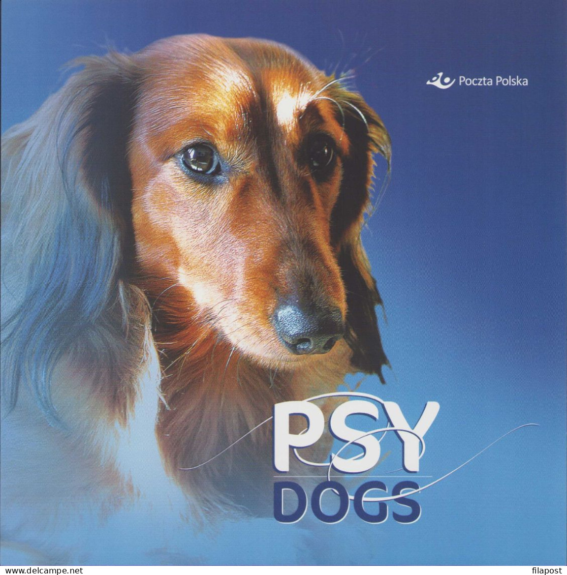 Poland 2022 Booklet Folder / Dogs - Bernese, Retriever, Setter, Bulldog, Terrier, Dachshund /with Perforated Block MNH** - Carnets