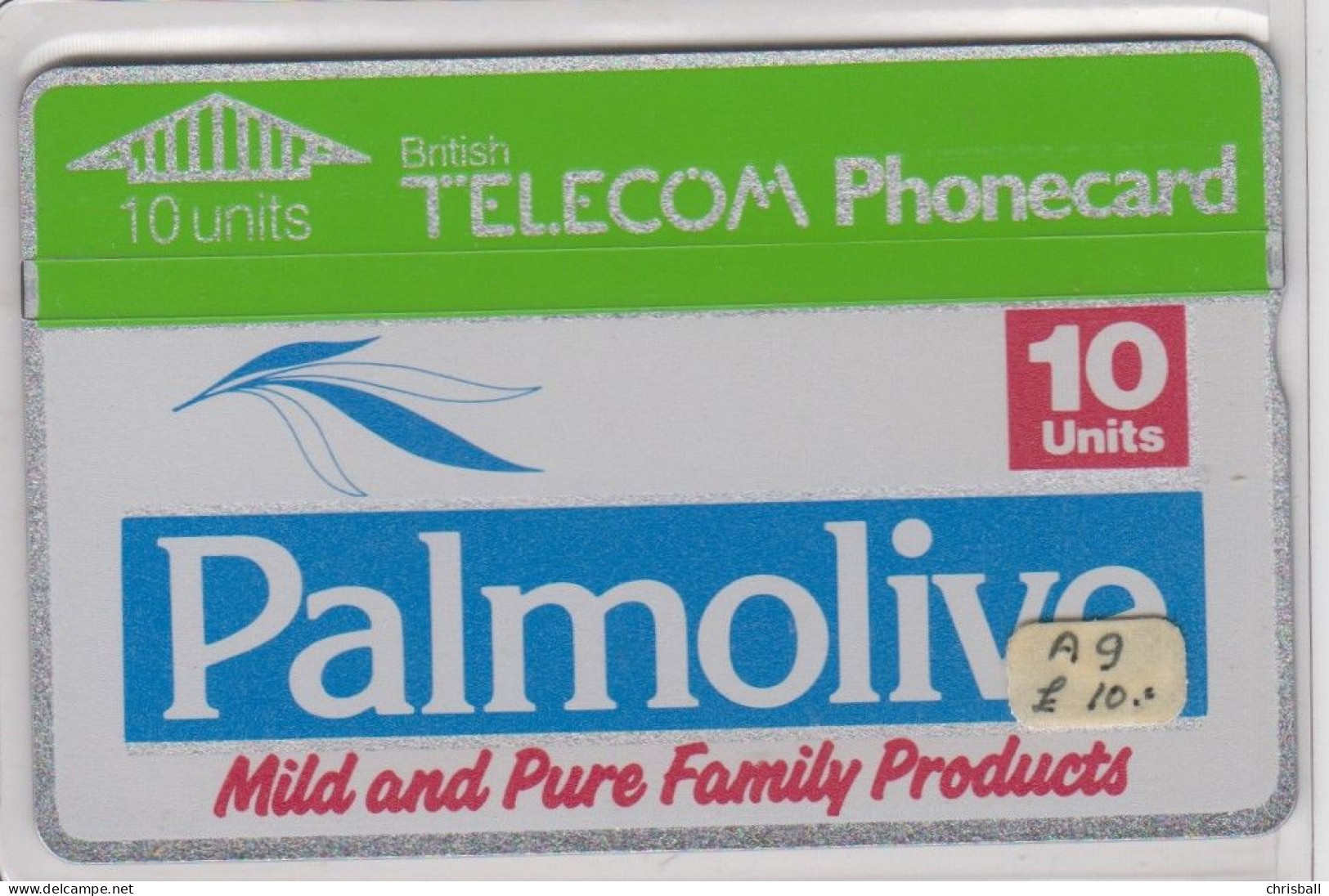 BT 10 Unit  - 'Palmolive'  Mint - BT Emissions Commémoratives