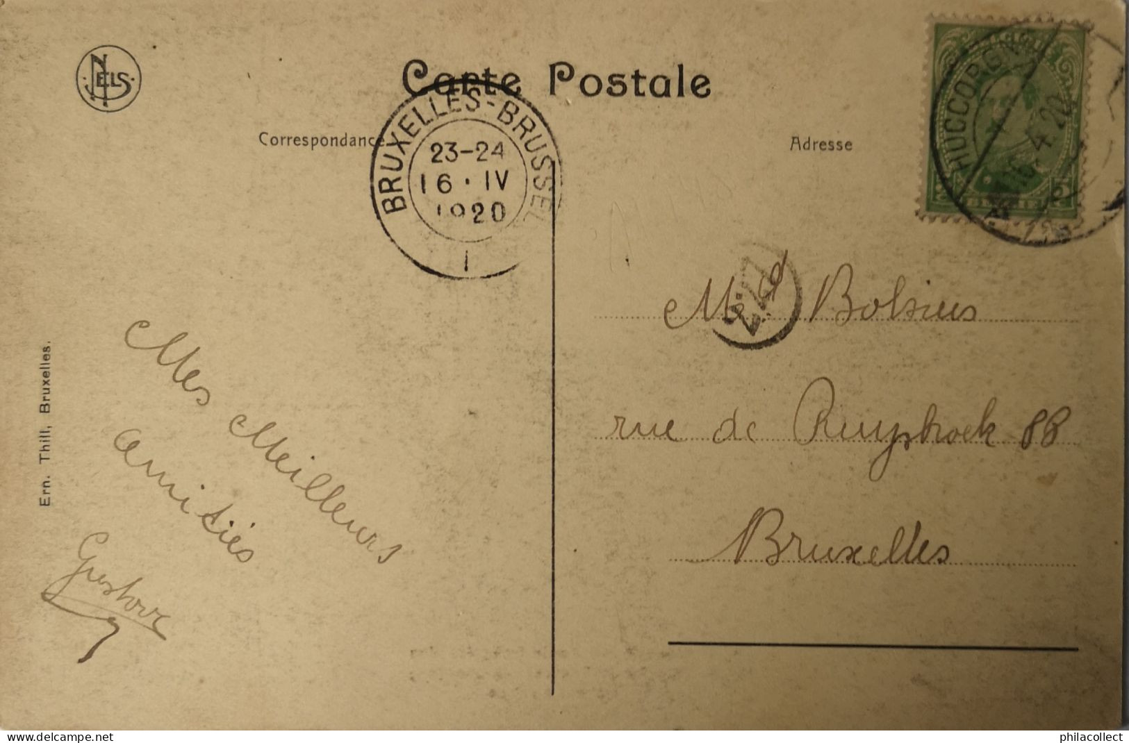 Marneffe // Ecole Française Des Pupilles De L' Armee 1920 - Other & Unclassified