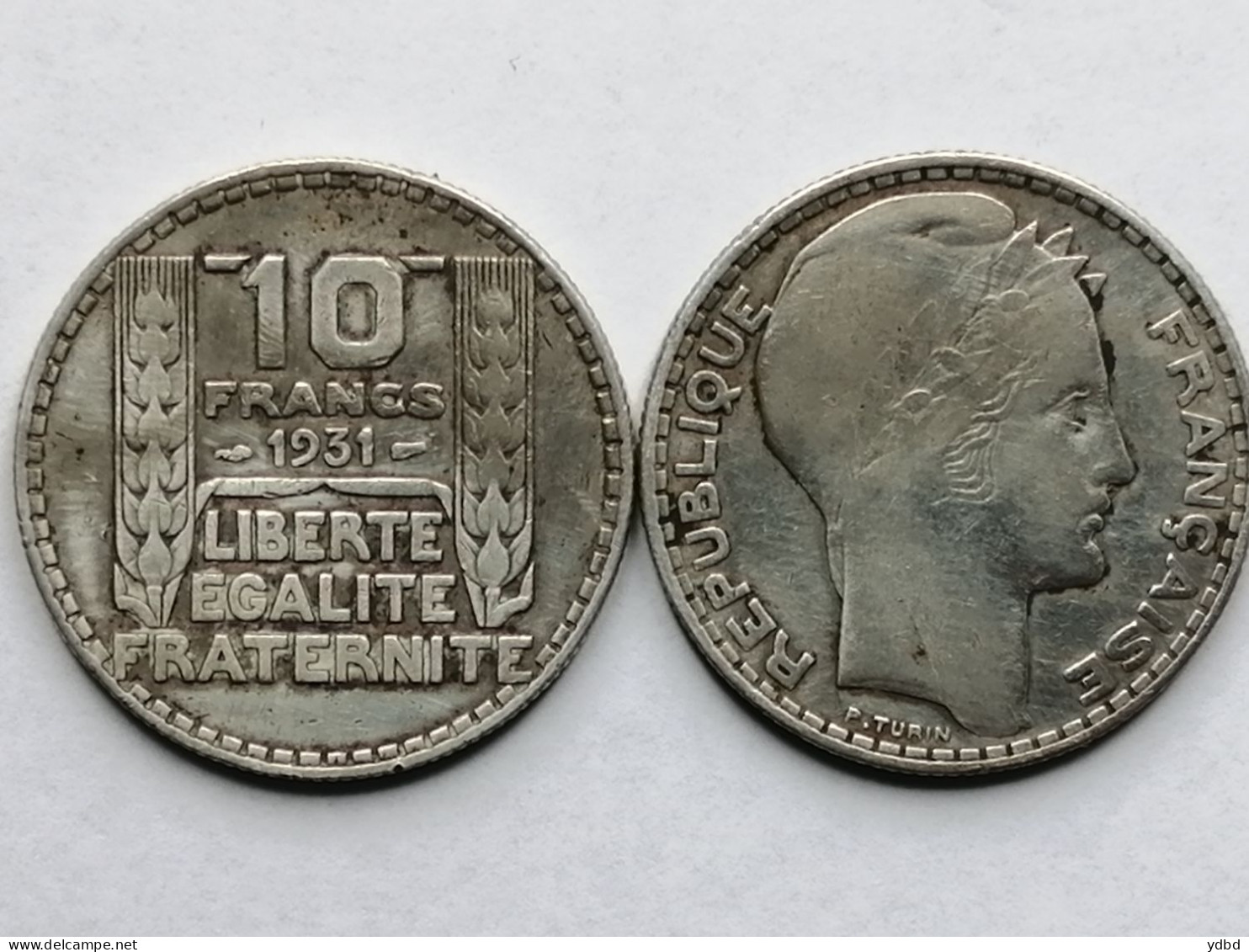 FRANCE = MONNAIE  DE 10 FRANCS  DE 1931 EN ARGENT - 10 Francs