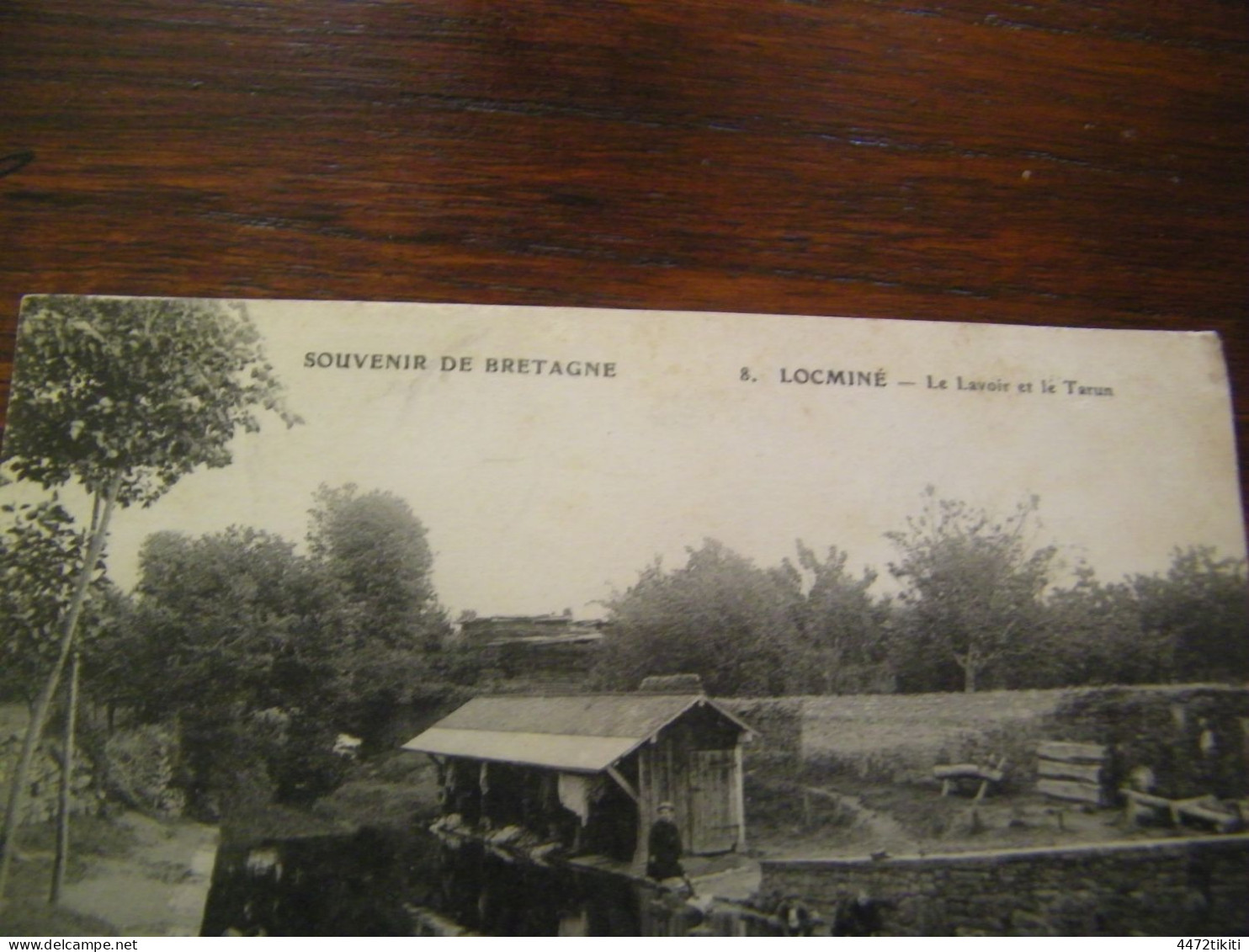 CPA - Locminé (56) - Lavoir - Blanchisseuses Lavandières - Le Tarun - 1909 - TTB (HO 26) - Locmine