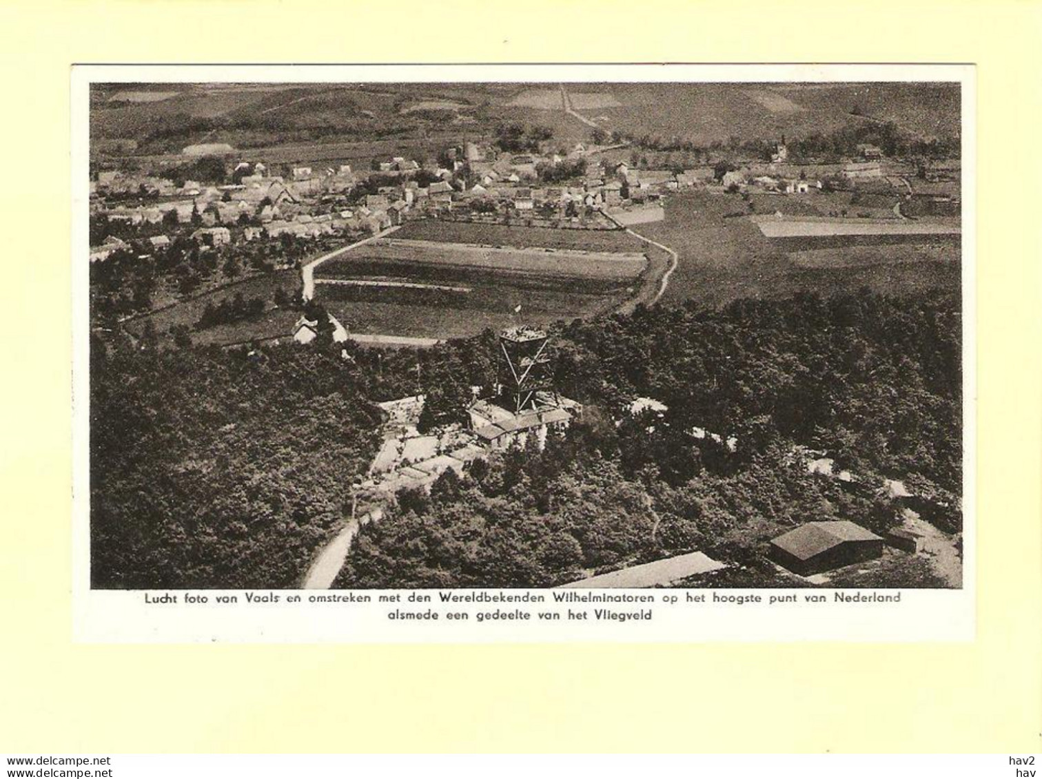 Vaals Panorama Luchtfoto RY27476 - Vaals