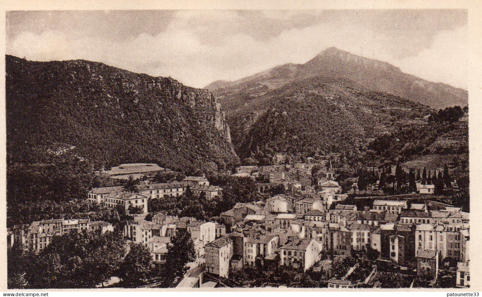 66 AMELIE LES BAINS VUE GENERALE ET L' HOPITAL MILITAIRE - Amélie-les-Bains-Palalda