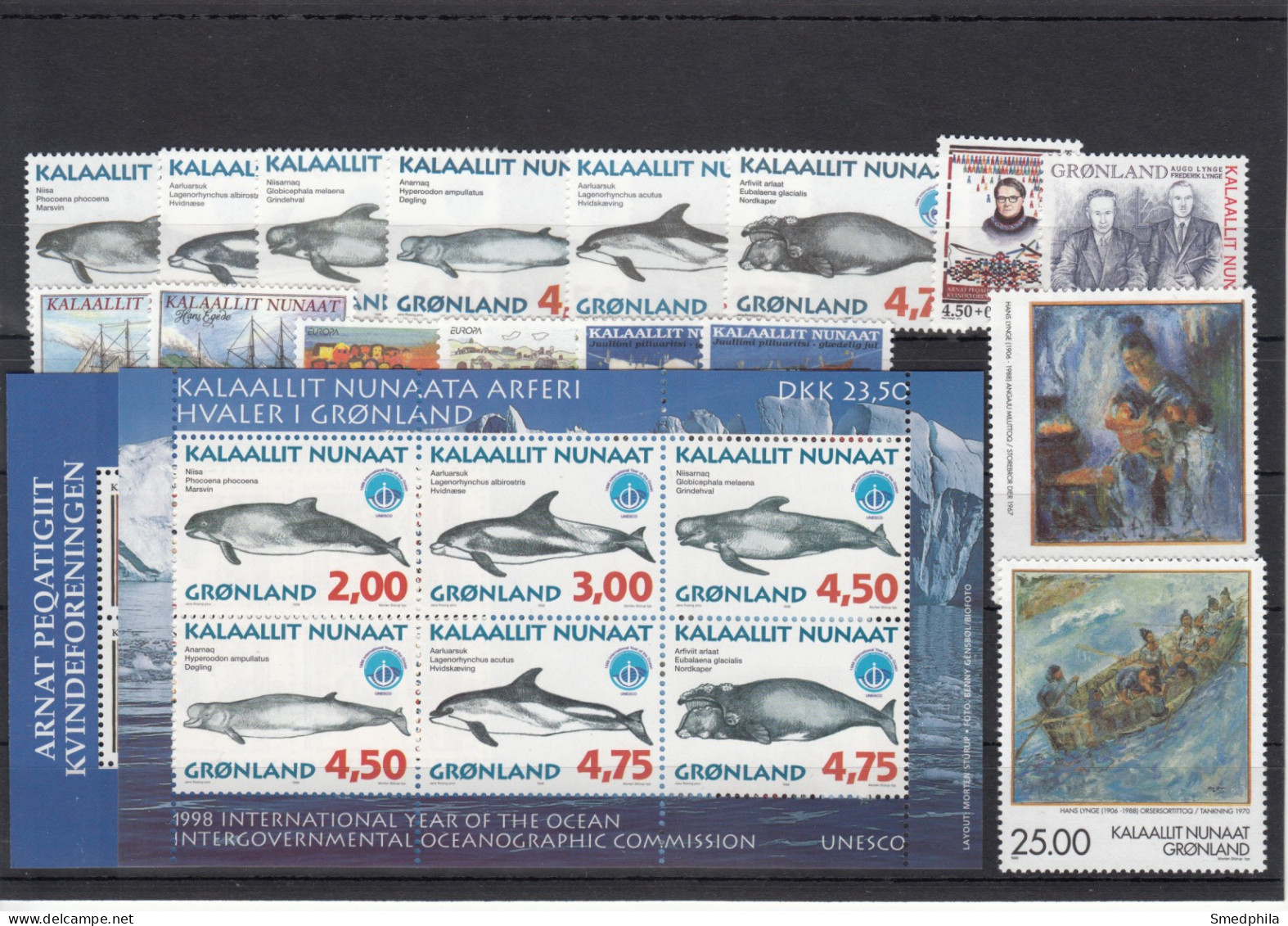 Greenland 1998 - Full Year MNH ** - Años Completos