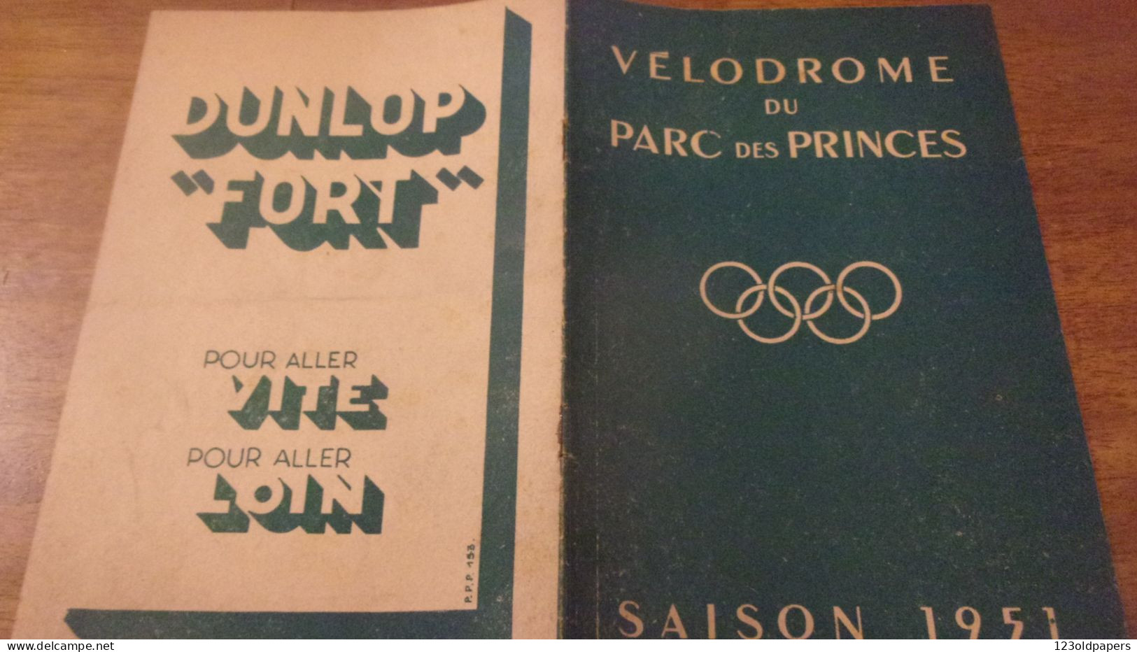 CYCLE VELO PROGRAMME VELODROME DU PARC DES PRINCES  SAISON 1951 - Programas