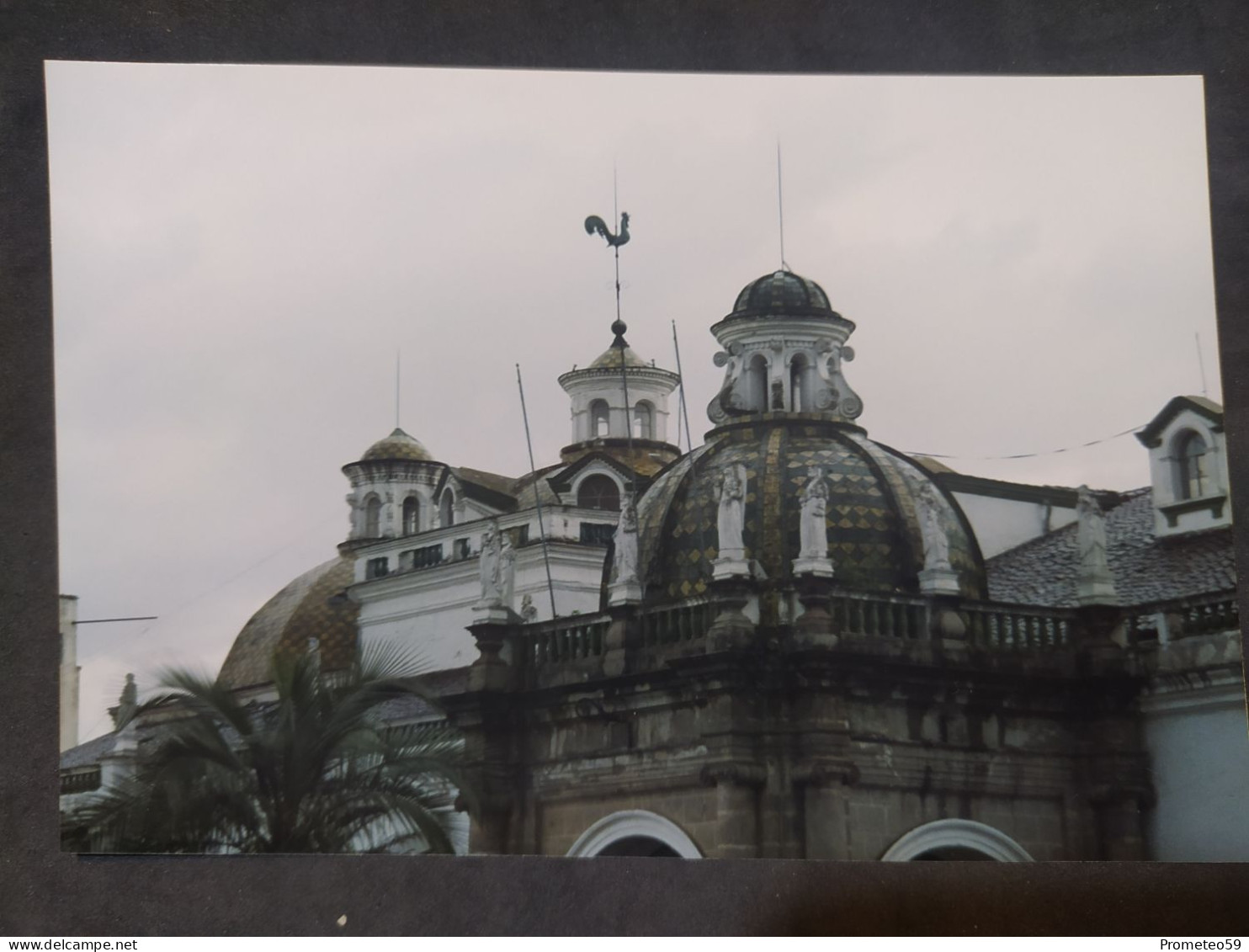 Foto Original Cúpula De La Entrada A La Catedral Metropolitana De Quito (Ecuador) - Amérique