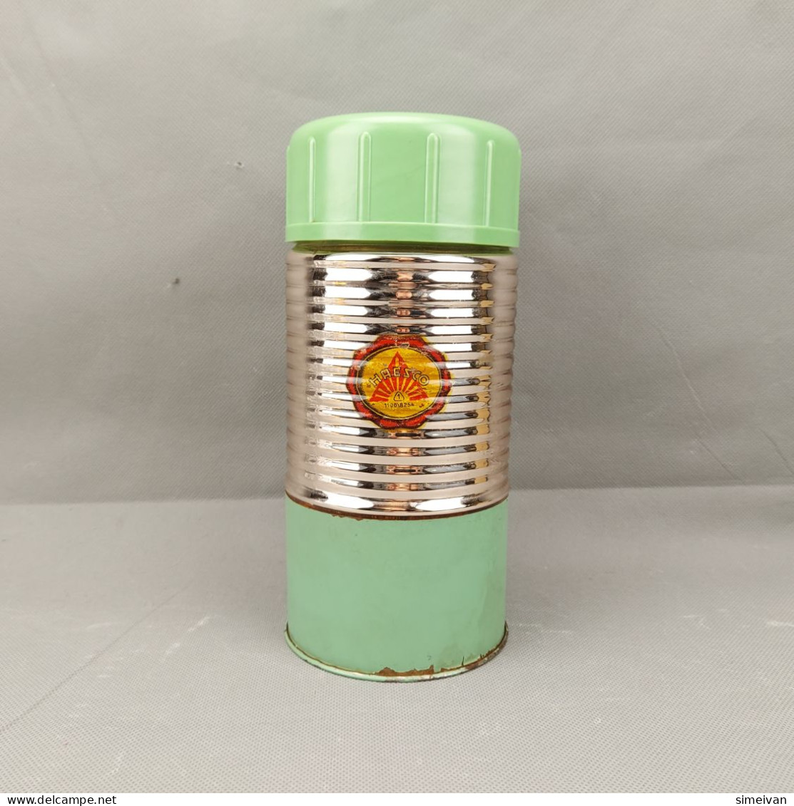 Rare Vintage Glass Thermos By Haesco  DDR Germany  #0392 - Sonstige & Ohne Zuordnung