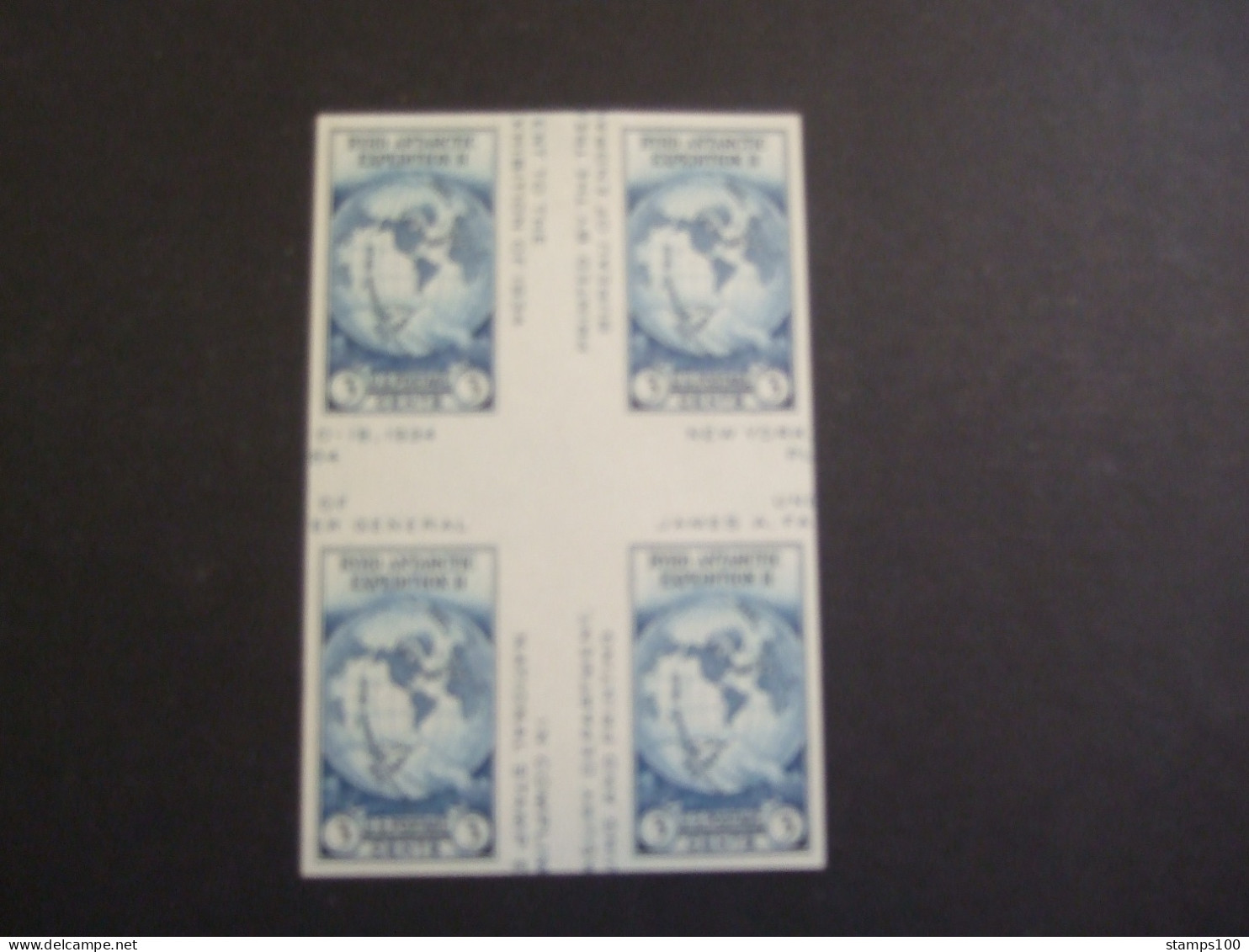 USA 1934. Michel #359-B MH *  National Philatelic Exhibition In New York. (P06-TVN) - 1951-1960