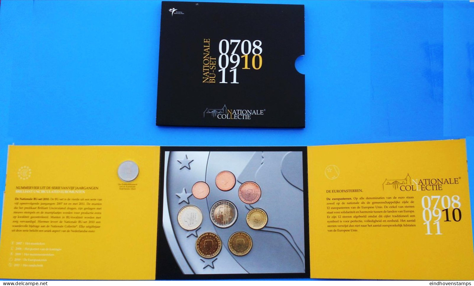 Netherlands, 2010,€-coin Yearset BU Quality - Mint Sets & Proof Sets