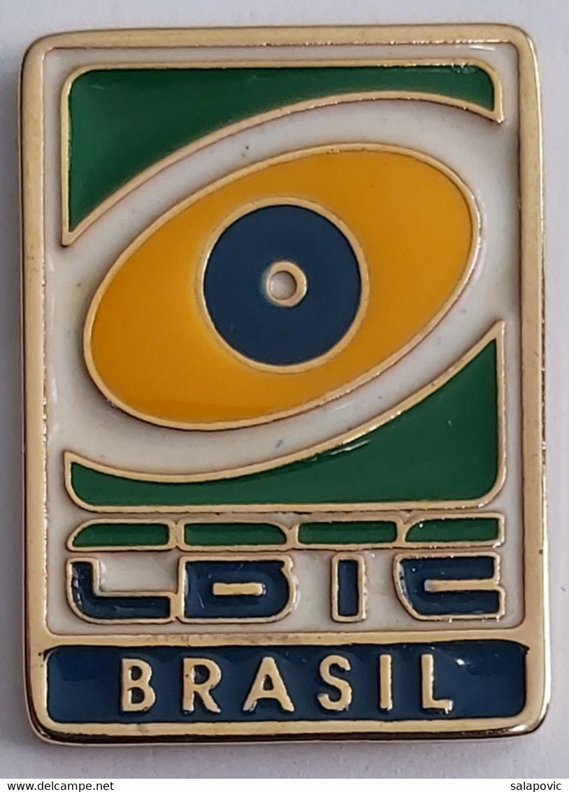 CBTE Confederação Brasileira De Tiro Esportivo Brazilian Confederation Of Shooting Archery Brazil Brasil PIN A13/3 - Bogenschiessen