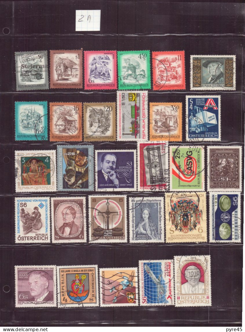 Autriche, 1957/1988, Lot De 801 TP Neufs Et Oblitérés - Sonstige & Ohne Zuordnung