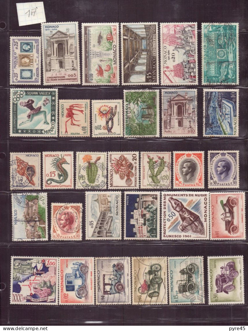 Monaco, 1960/1964, Lot De 57 TP Neufs Et Oblitérés - Autres & Non Classés