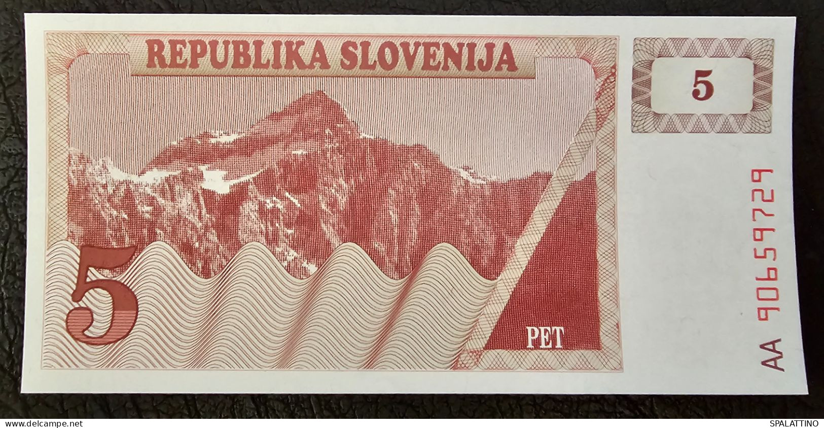 SLOVENIA- 5 TOLARJEV 1991. - Slowenien