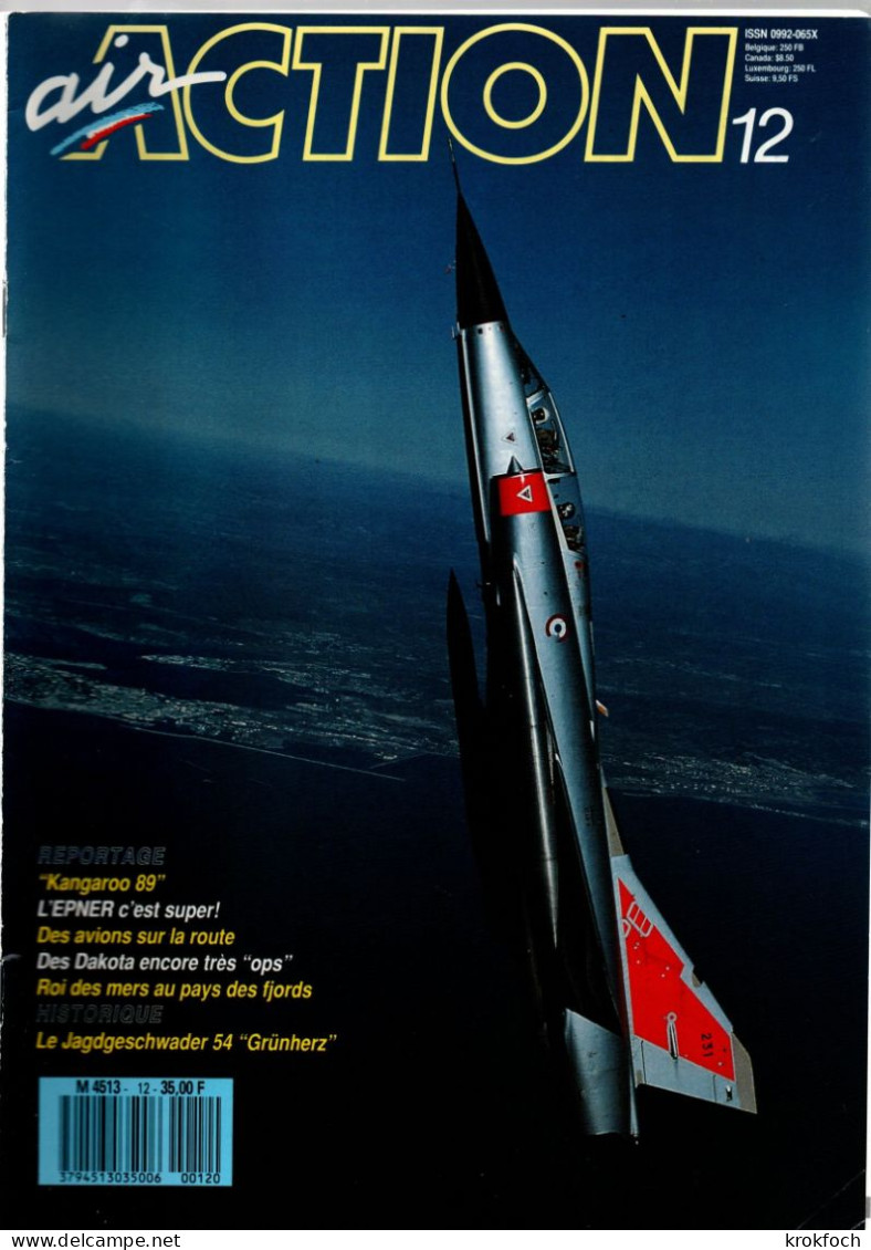 Air Action - 21 n° 1988-90 - beau magazine 66 p aviation militaire - n°1 à 24 moins 15-18-20 - guerre Golfe Air Force