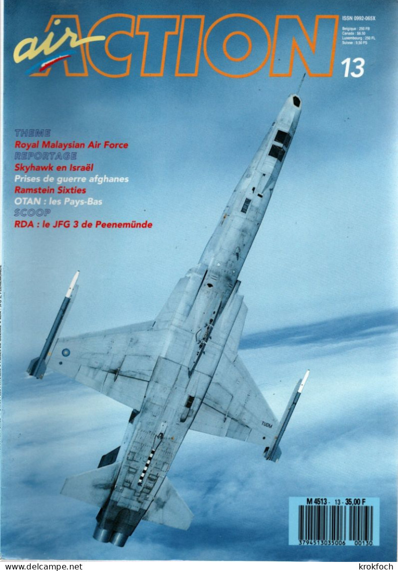 Air Action - 21 n° 1988-90 - beau magazine 66 p aviation militaire - n°1 à 24 moins 15-18-20 - guerre Golfe Air Force