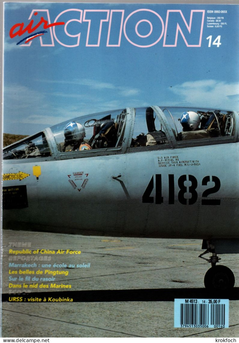 Air Action - 21 n° 1988-90 - beau magazine 66 p aviation militaire - n°1 à 24 moins 15-18-20 - guerre Golfe Air Force