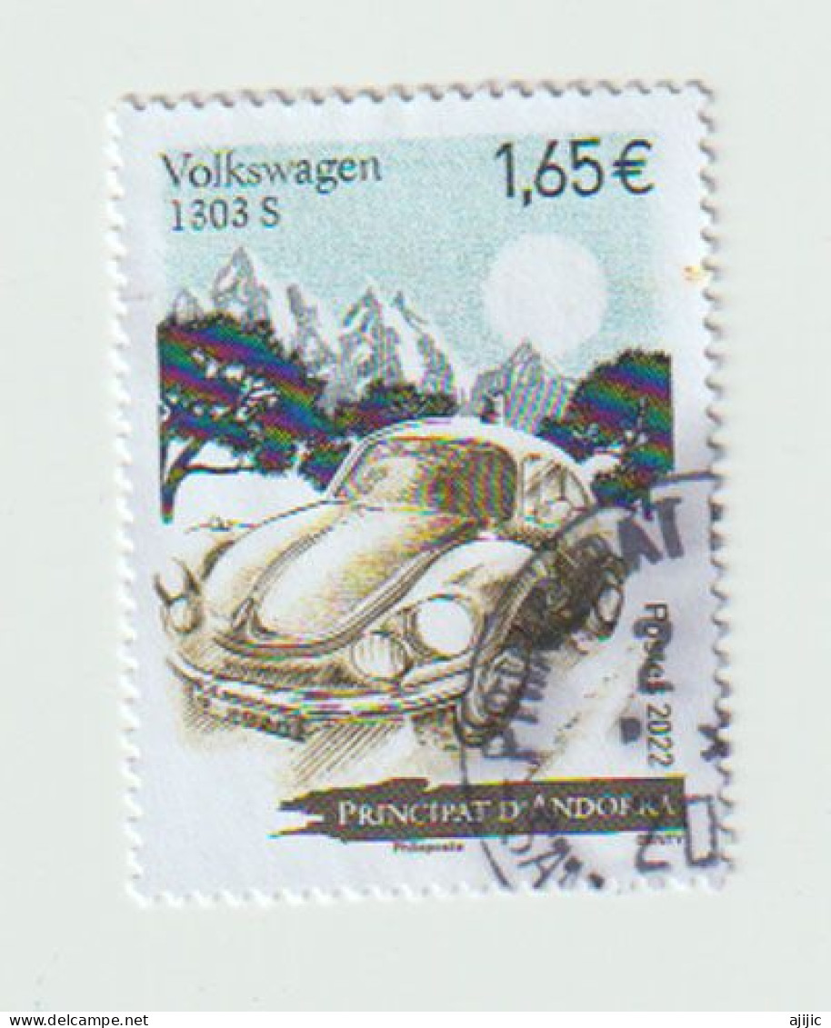 ANDORRA. 2022 Volkswagen 1303S (Escarabajo) GSR. Sello Cancelado, 1ª Calidad - Gebraucht