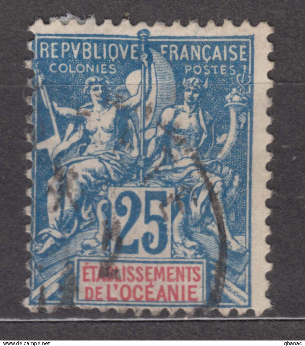 Oceania Oceanie 1900 Yvert#17 Used - Gebruikt