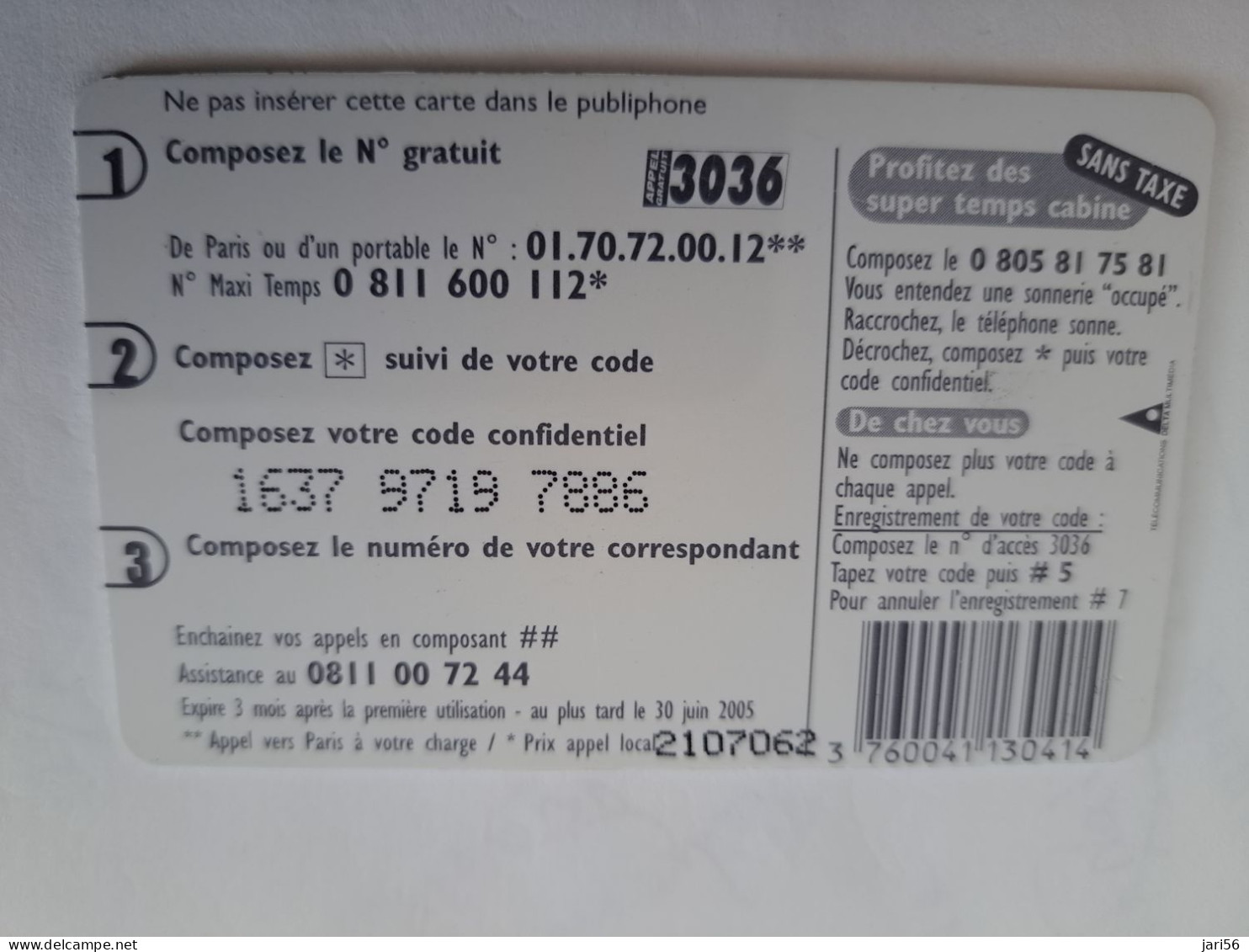 FRANCE/FRANKRIJK  / € 7,5 / MEGACALL EUROPE DE LEST / MOSQUE /CHURCH       / PREPAID  USED    ** 14686** - Mobicartes (GSM/SIM)