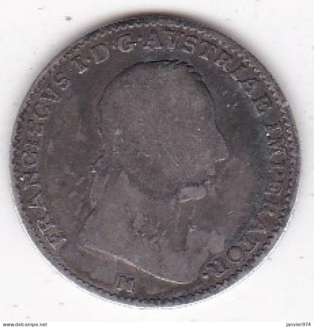 Lombardo-Veneto. 1/2 Lira 1822 M Milano, Francesco I, En Argent - Lombardie-Vénétie