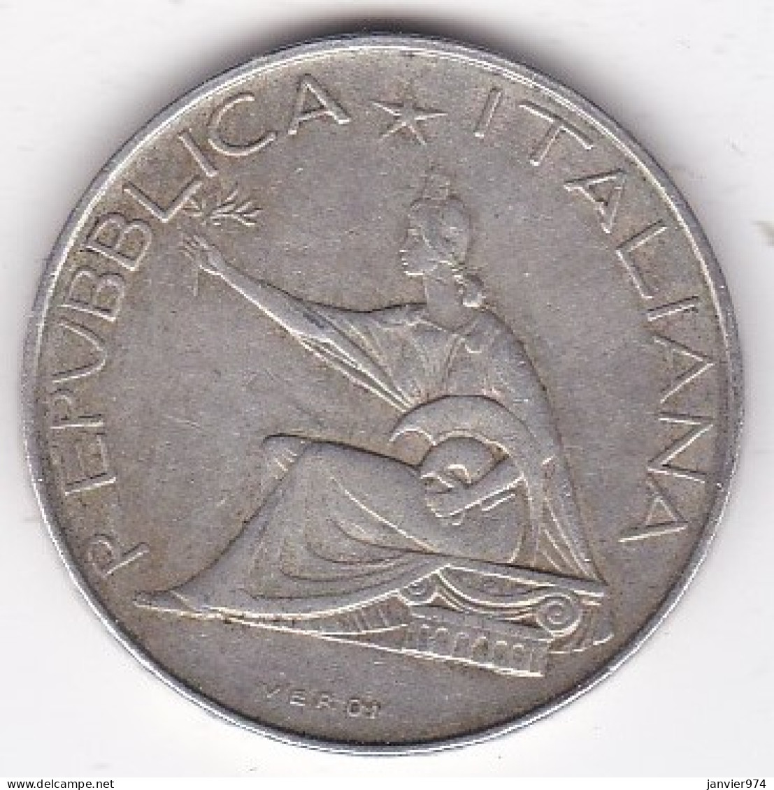 500 Lire 1961. Anniversaire Unification De L’Italie 1861 – 1961, En Argent - 500 Lire