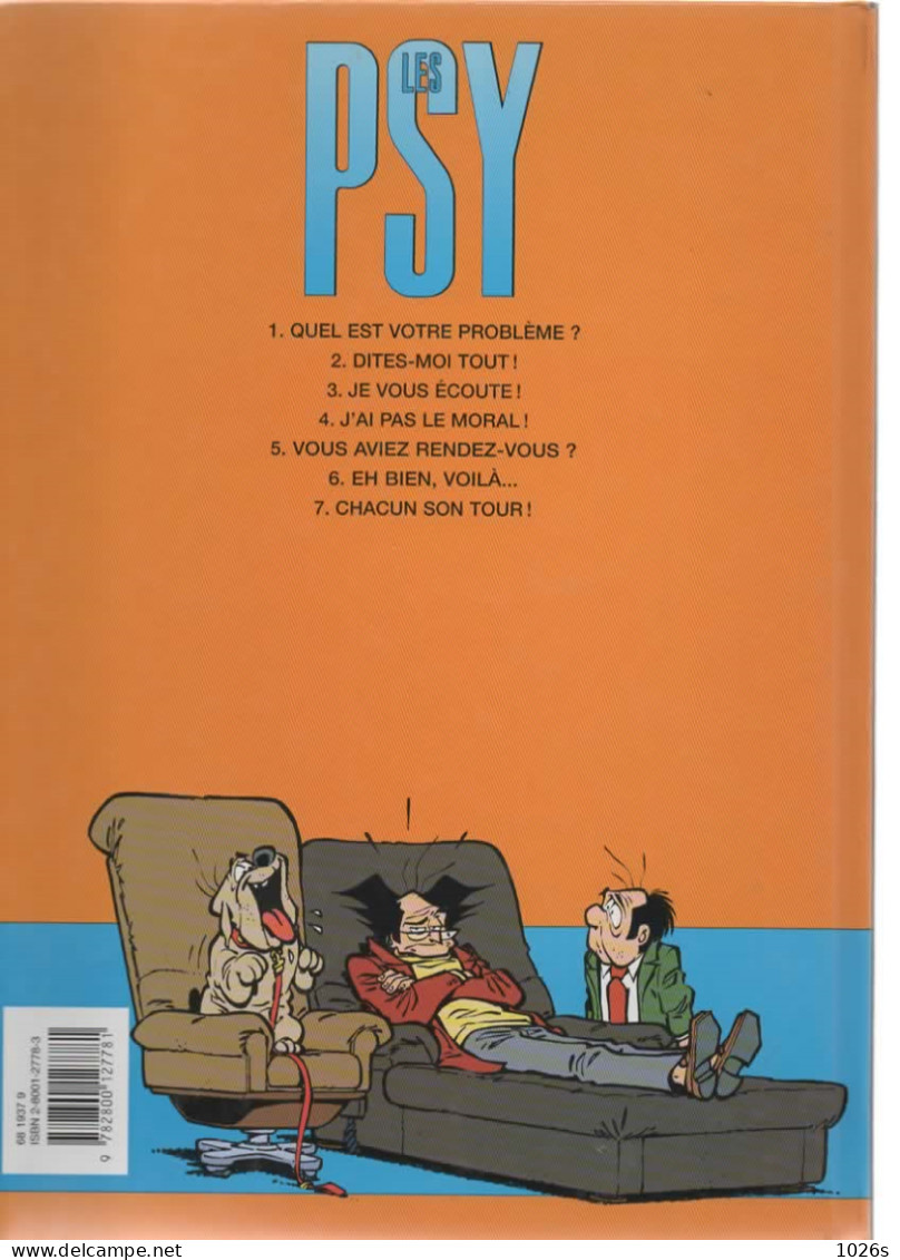 B.D.LES PSY - VOUS AVIEZ RENDEZ-VOUS ? - E.O.   1997 - Psy