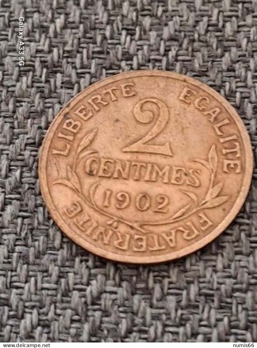 2 Ct Dupuis 1902 - 2 Centimes
