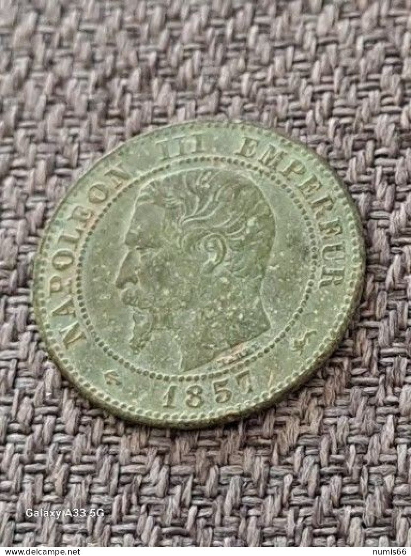 2 Ct 1857 D - 2 Centimes