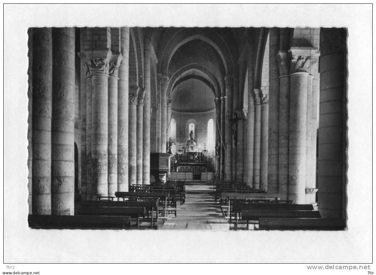 MELLE Interieur De L'Eglise Saint Pierre - Melle